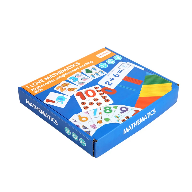 
Kids Wood Mathematics Toy Children Wooden Counting Stick Calculation Math Toys Early Learning Counting Rods Educational Toy 