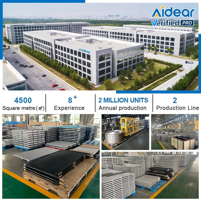 Aidear Outdoor counterflow air to air heat exchanger microchannel heat exchange coil