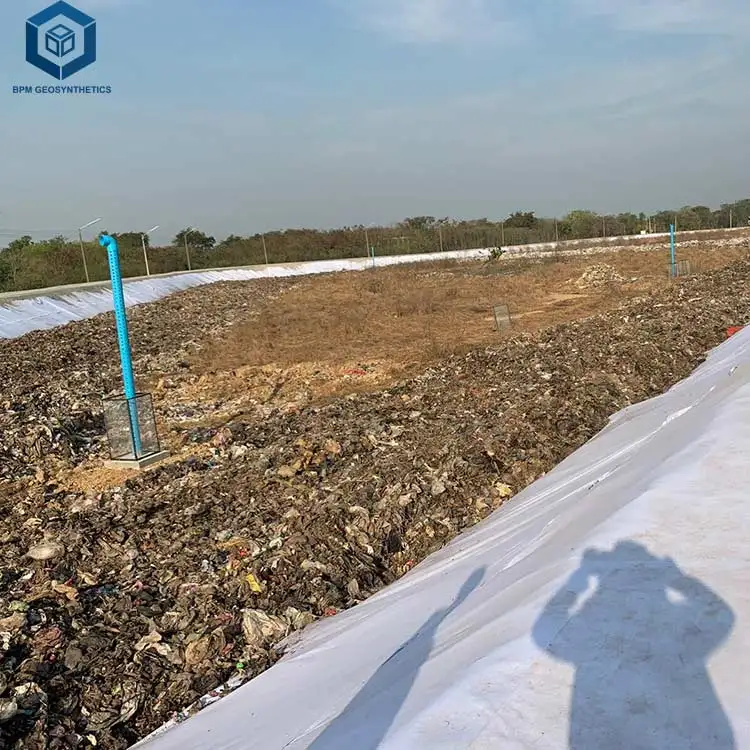 BPM Geosynthetics Waterproof Reinforced Antierosion Geomembrane Sheets for Landfill Project