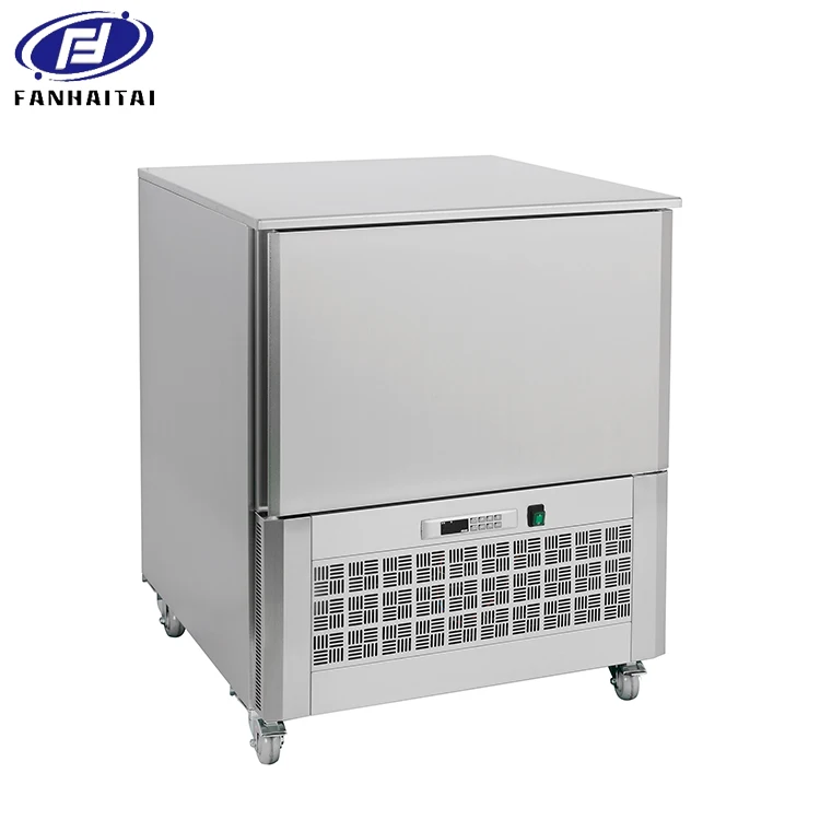 Commercial custom made fish chicken ice cream 5 10 trays temperature machine blast chiller shock freezer for fish meat