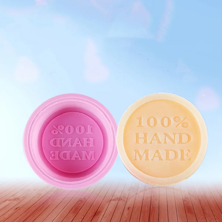 4 Cavities Olive Custom Soap Molds Flower Cake 100% Handmade Various Styles