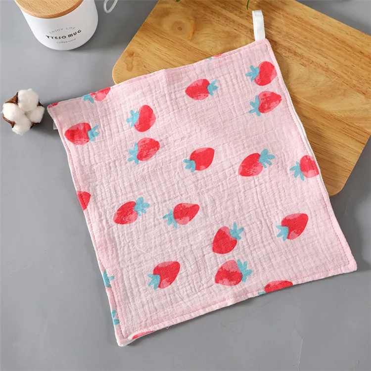 
Organic Baby Muslin Cotton Hooded Baby Towel & Washcloth Soft Absorbent Towel 