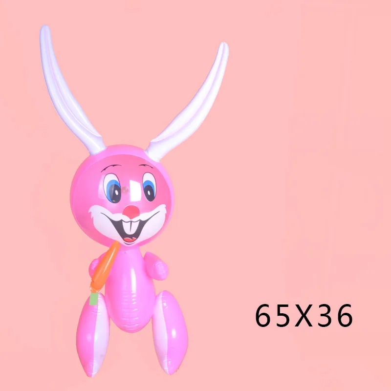 Cute Inflatable Cartoon Animal Toys For Children Party Decorations Kids Large Inflated Unicorn Horse Inflate Dinosaur Balloon