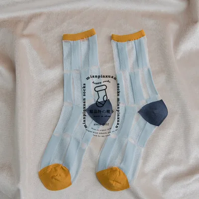 sxx483    NEW Sexy Retro Lace Floral Mesh Socks Women Girl Elastic Lady Soft Sheer Mesh Glass Silk Ultrathin Socks