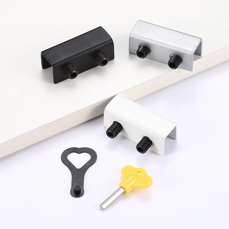 sliding windows lock child safety lock home window lock stopper anti theft buckle door window accessories