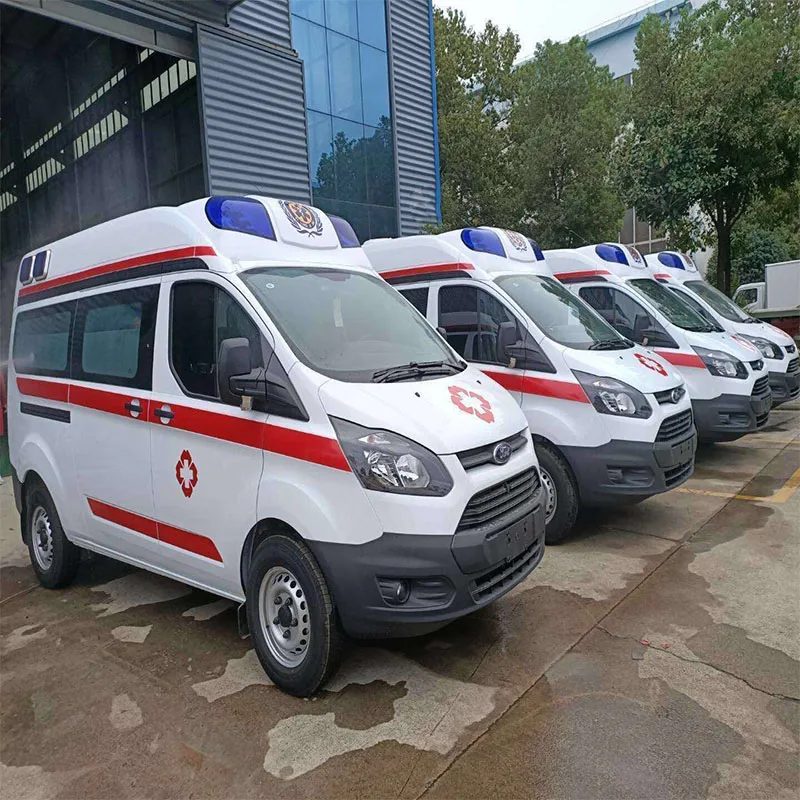 
4x4 Gasoline Diesel Mobile Physical Examination Service Van Ambulance Rescue Vehicle Infection Disease Ambulance Rescue Ratchet 