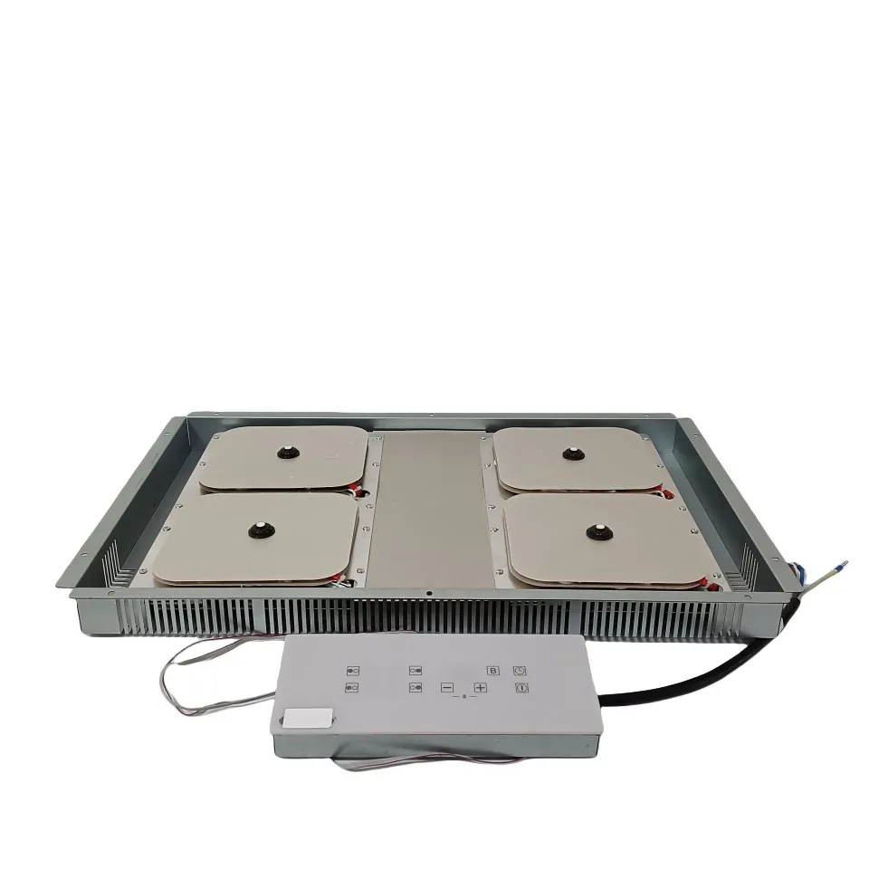 2025 New Design 220V~240V Four Electric invisible induction cooker For Counter Top /4 zone invisible induction cooktop