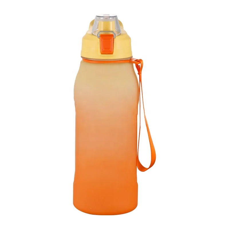 High quality Reusable BPA Free Squeeze Biking Hiking Cycling 600ml Water Bottle Sports Water Bottle with lid
