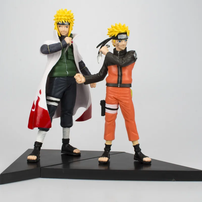 
16cm Uzumaki Naruto Namikaze Minato Action Figure Model Toys Ornaments Doll Desktop Decoration 