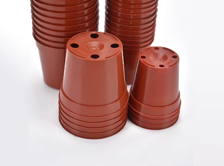 wholesale seeding tray  2 inch plastic stacking nursery plant pots plants flower