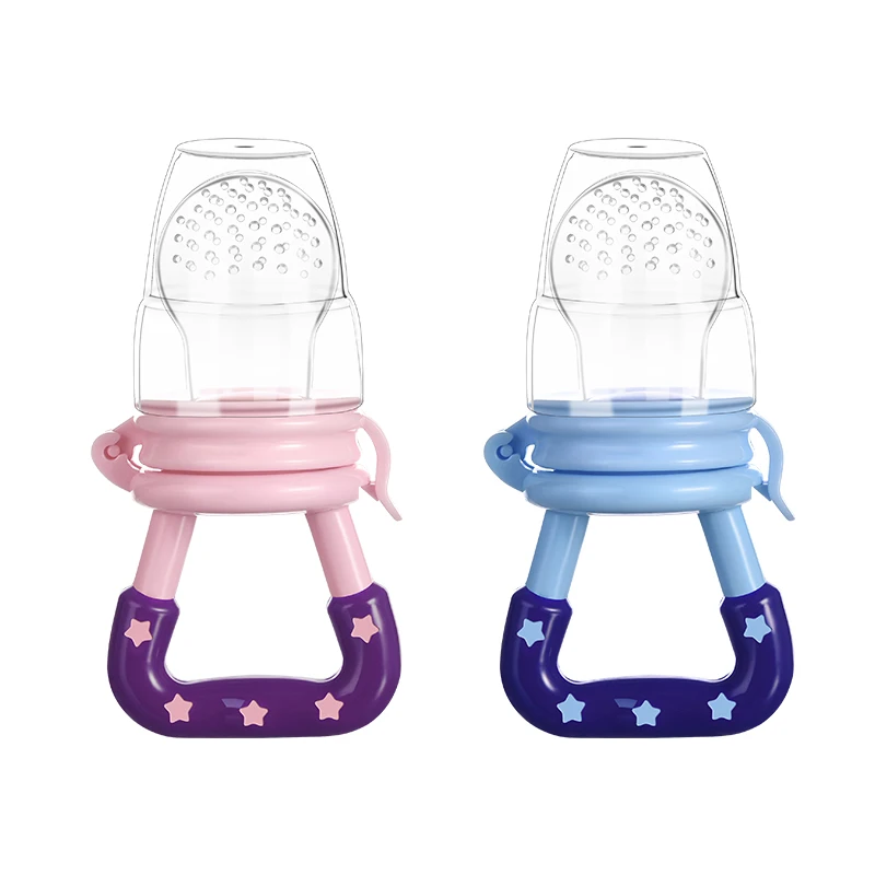 Factory Wholesale Hot Baby Feeding Products Eco-friendly Soft Soother Reusable Safety Bpa Free Silicone Fruit Baby Pacifier