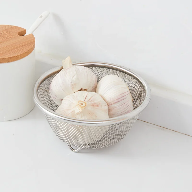 High quality stainless steel cone mesh strainer juicer filter colander