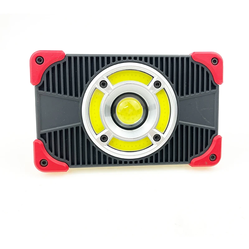 Портативный 10 Вт 1000 лм водонепроницаемый рабочий свет перезаряжаемый прожектор с красным светом