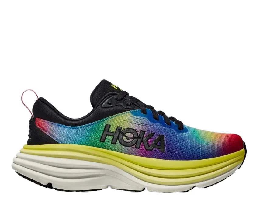 Hoka Bondi 8 уличные кроссовки для мужчин и женщин одноуглеродные легкие с амортизацией Длинные беговые стиль жизни