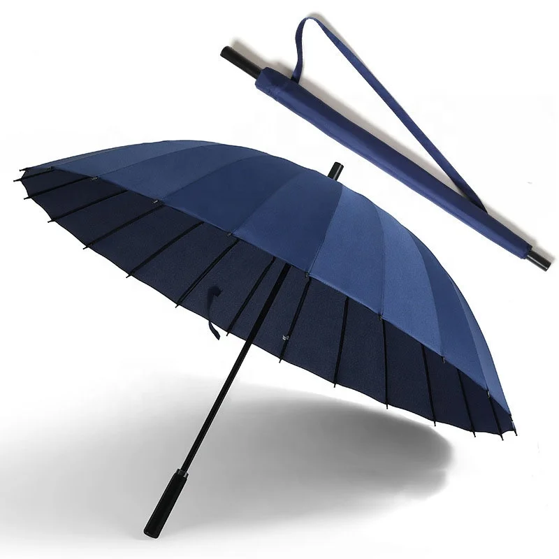 wholesale large windproof logo prints big luxury promotional branded custom golf umbrella