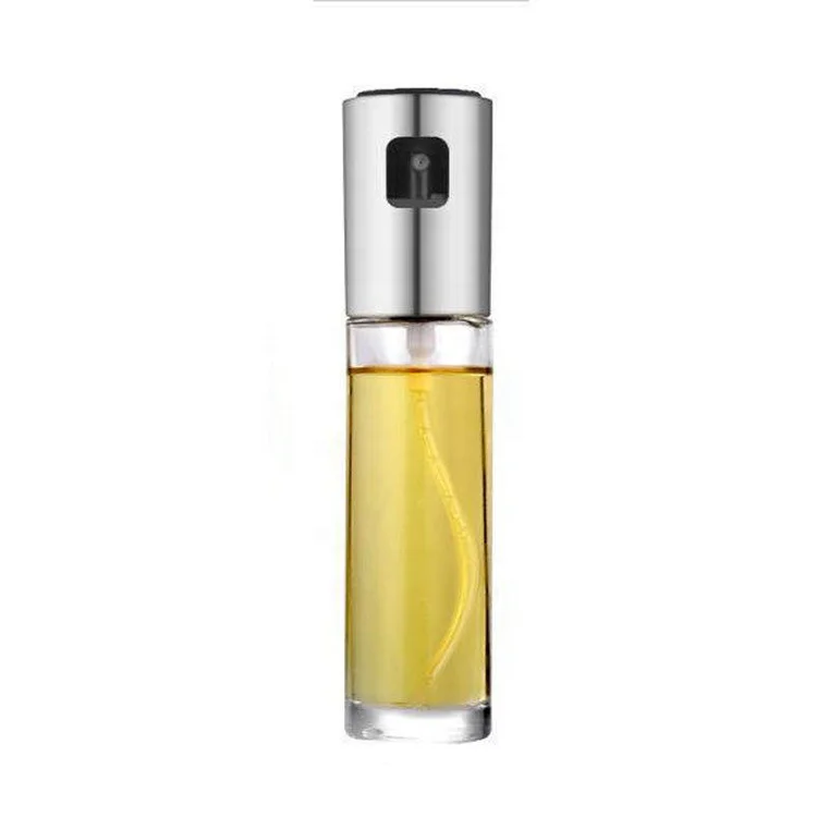  Popular Stainless Steel Glass Oil Sprayer Spray Bottle for Cooking Baking Roasting