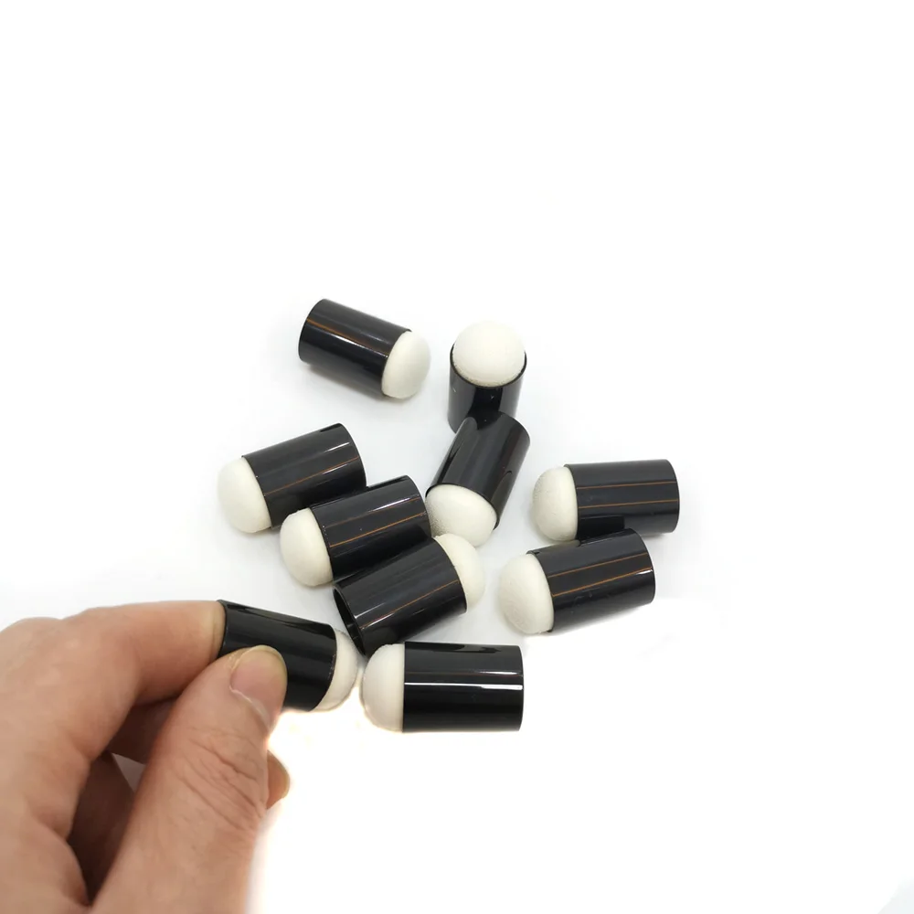 Художественный поставщик, губка для нанесения макияжа на палец для детей, набор для творческого рисования, губка для рисования на палец, пена