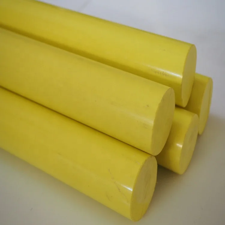 Custom UHMWPE Solid Engineering High Strength Bar / Polypropylene Hard PP Rod / Cast Nylon Pa6 MC Nylon Rod Bars