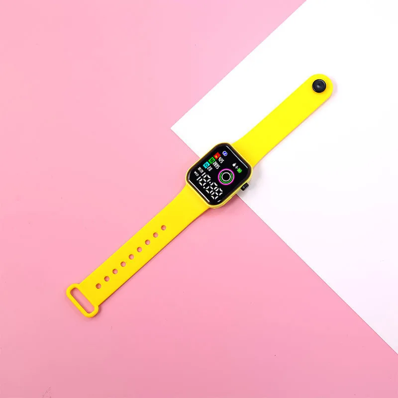Magic Circle Y1 LED Watch - Trendy Square Screen Timepiece, Factory Direct Wristband