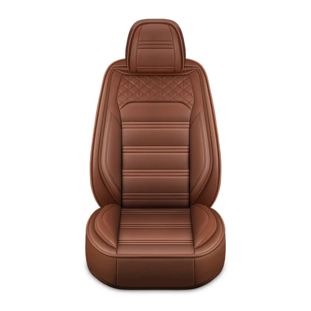 Sports Style PU Leather Car Seat Covers Full Set Protector for Toyota Tundra 2003-2023 2024