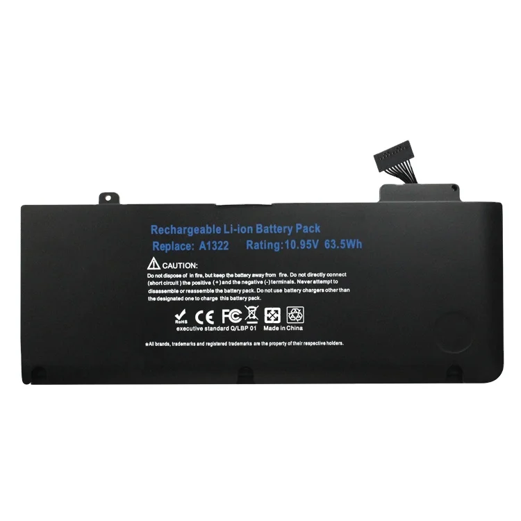 Laptop battery A1322 Factory price replace Laptop battery for Apple A1322  A1278  661-5229 661-5557 020-6547-A  020-6765-A