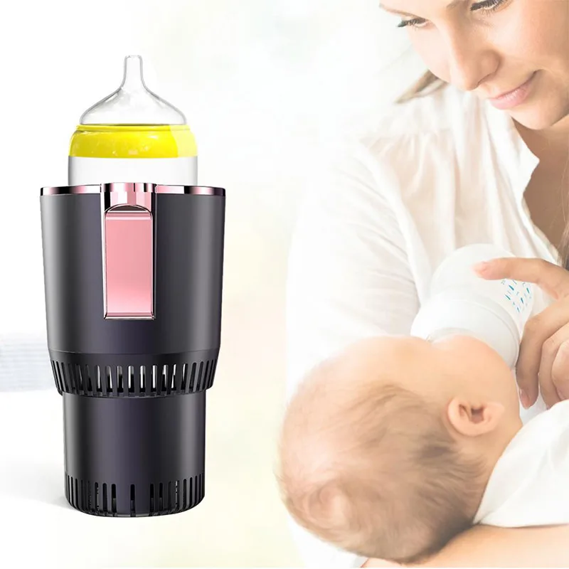 2024 Electric Heated Travel Mug 12V Stainless Steel Tumbler coffee Heating Car Cup kettle