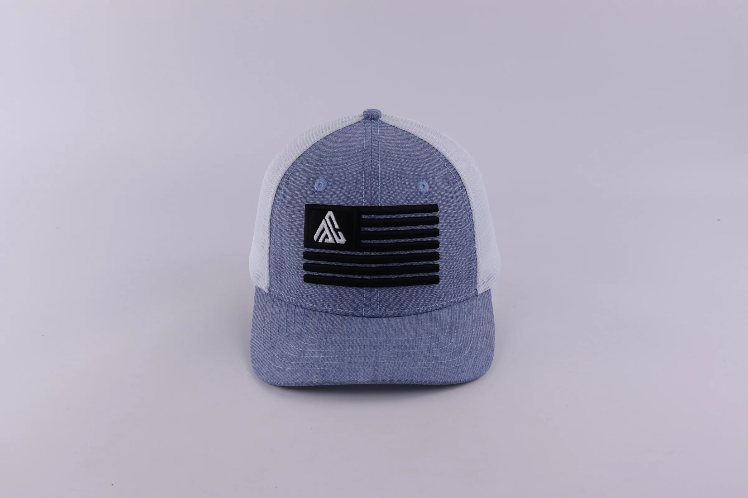 Classic Custom Embossed Rubber Patch Logo Snapback Baseball Cap 112 Trucker Style Factory Printed Plain Cotton Polyester BSCI