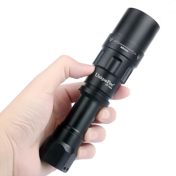 UniqueFire 1605-38 High Power Camp Waterproof Flash Light IR 940nm Night Vision Led USB Rechargeable Tactical Flashlight