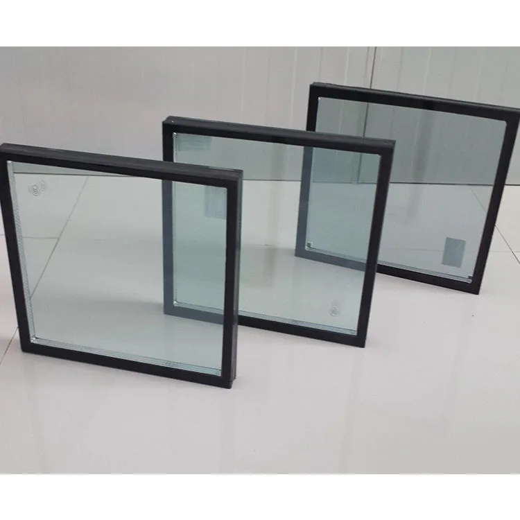 Manufacture Good Quality Insulated Glass 12mm 24mm Heat Insulating Lew-e Double Glazing Triple Panel Tempered Window Glass