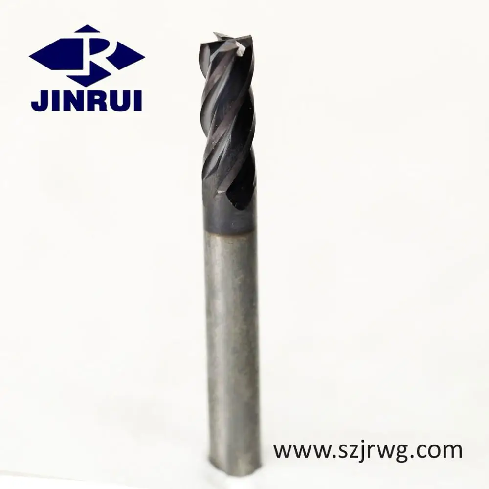  JINRUI 0 6 мм-12 мм твердые вольфрамовые карбидные торцевые фрезы hrc