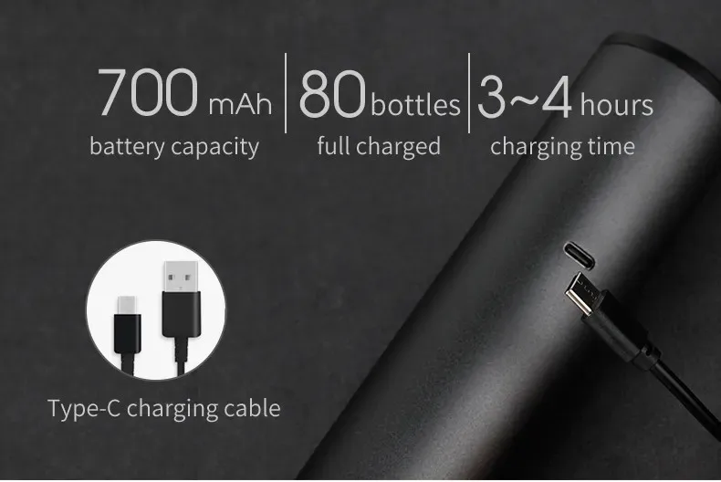 Most Innovative Product 2024 Battery Recharging Automatic Wine Opener Electronic Kitchen Gadget for Christmas Gift