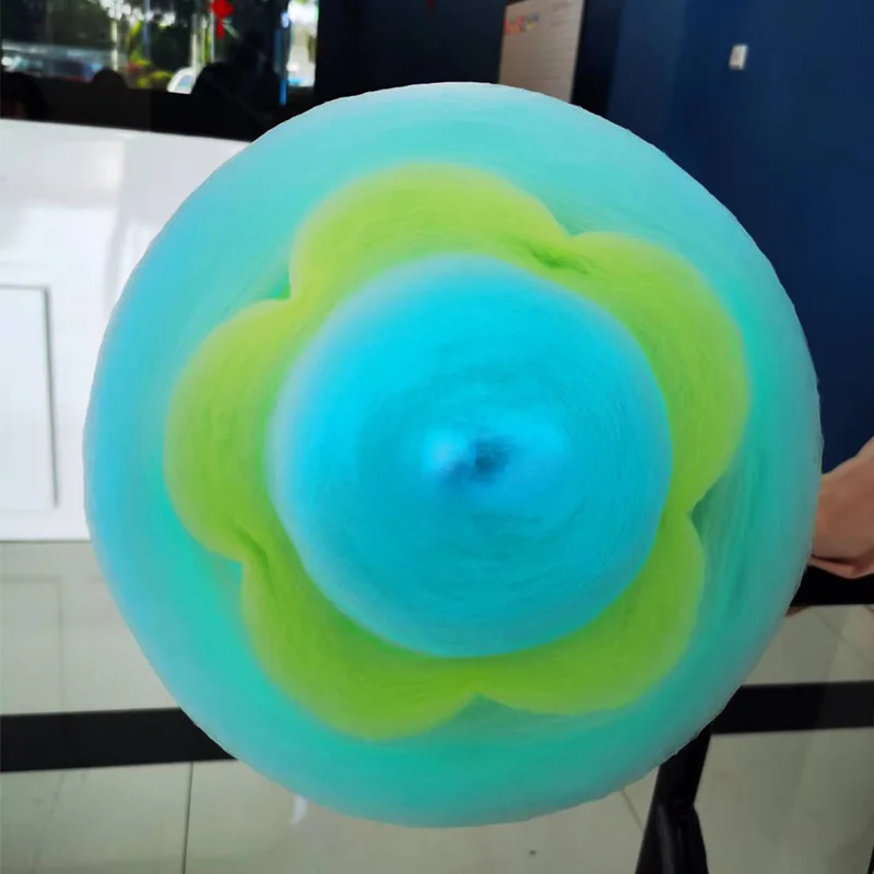 Wholesale Marshmallows Raw Materials Custom White Pink Blue Soft Yummy Candy Cotton