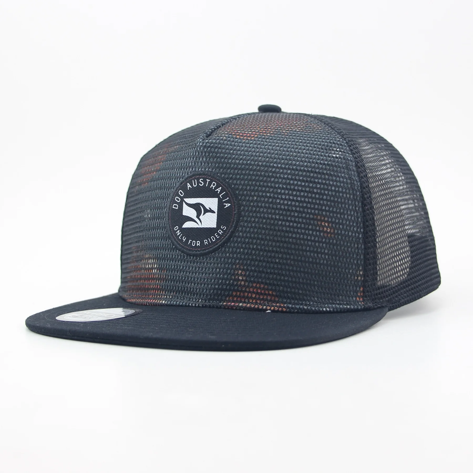 OEM 6 Panel Embroidery Printing Caps Blank Flat Bill Hip Hop Caps And Hats For Adults