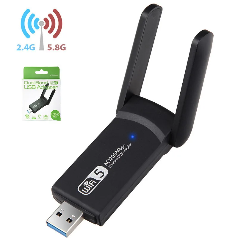 USB 3,0 1200M wifi приемник AC беспроводная сетевая карта