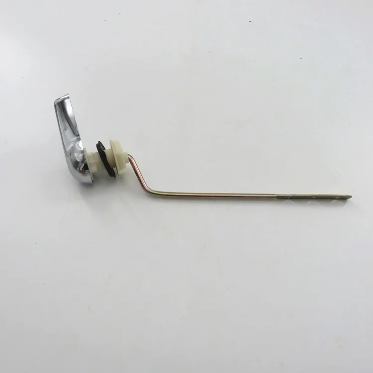 
 Фитинги для резервуара унитаза, смывной рычаг, боковой рычаг унитаза для универсального резервуара для воды с хромированным ABS смывным рычагом  