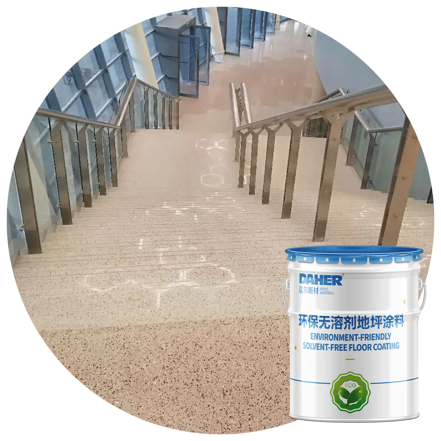 Factory High Clear Resin for Natural Stone Terrazzo Flooring