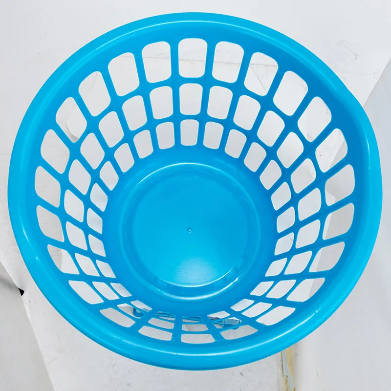 Wholesale Plastic Laundry Products Colored Laundry Basket Dirty Clothes Organizer Plastic Storage Basket