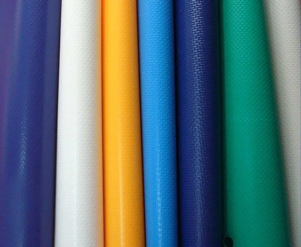 Waterproof Anti-strong Wind PVC Banner High Tear Strength Pvc Laminated Woven Tarpaulin For Inflatables