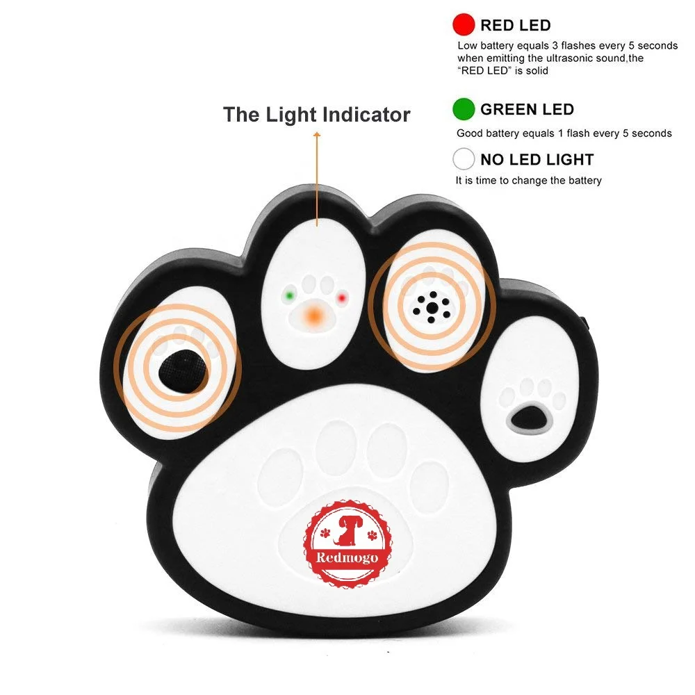 Лучший продавец Amazon Электронный ультразвуковой контроль лая сдерживающий лай собак для контроля лая на открытом воздухе