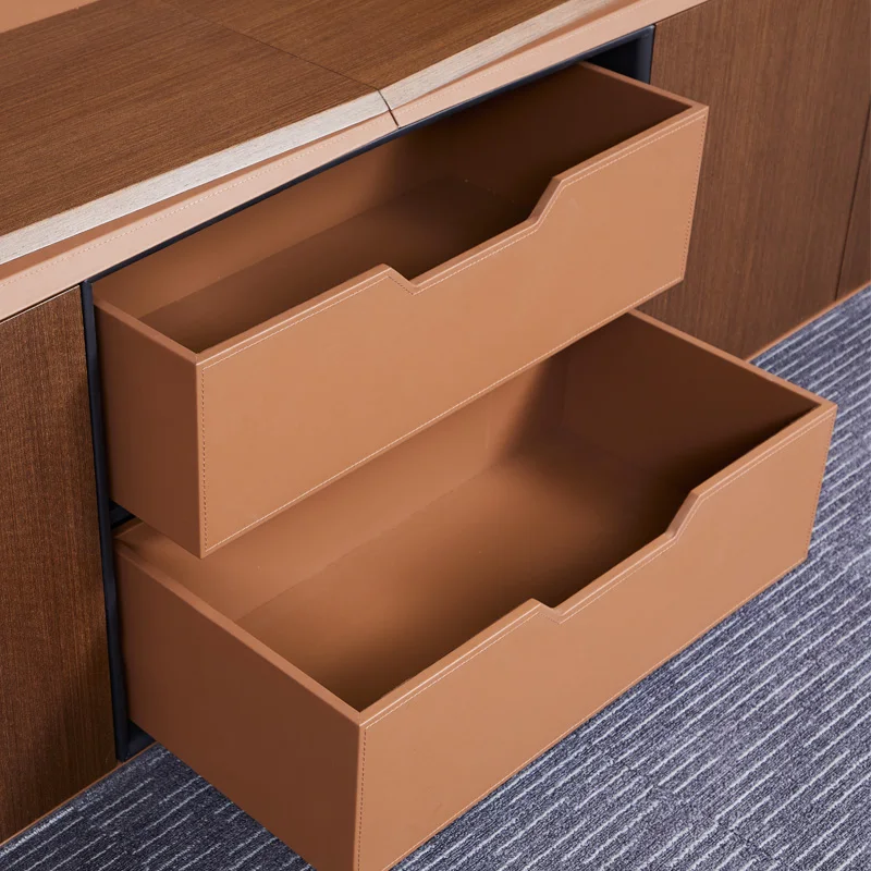 Высококачественная Современная фабричная Роскошная офисная мебель по низкой цене, офисный стол 3198*2460*750 мм