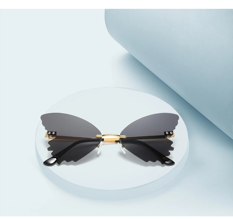 Fashion Sunglasses 2022 Oversized Butterfly Sun Glasses Colorful Lens Women And Men Shades Sunglasses
