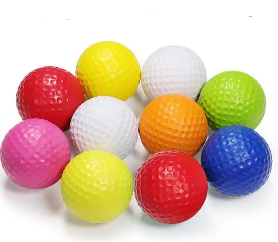 Factory Direct Sale Golf Ball Golf 2 Layer Practice Ball Driving Range Golf Ball With Multicolor