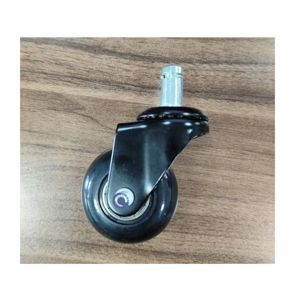 Hot Sale 2 Inch Office Chair Wheels Furniture Castor 50mm PU Furniture Caster Wheel