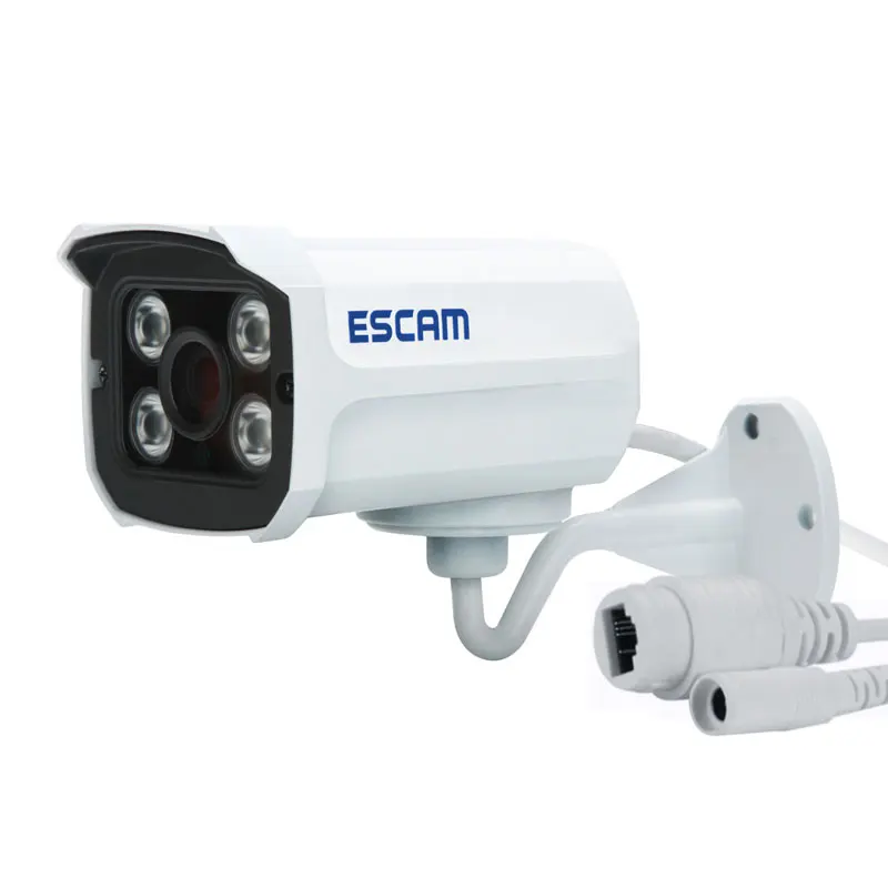 
ESCAM QD300 Outdoor Bullet Camera IP66 Surveilance Security CCTV IR P2P Onvif 2mp IP Camera POE 