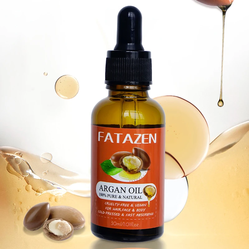 OEM Private Label Best Organic 100% Pure Growth Argan Oil Formula Hair Care Product Repair Hair Treatment