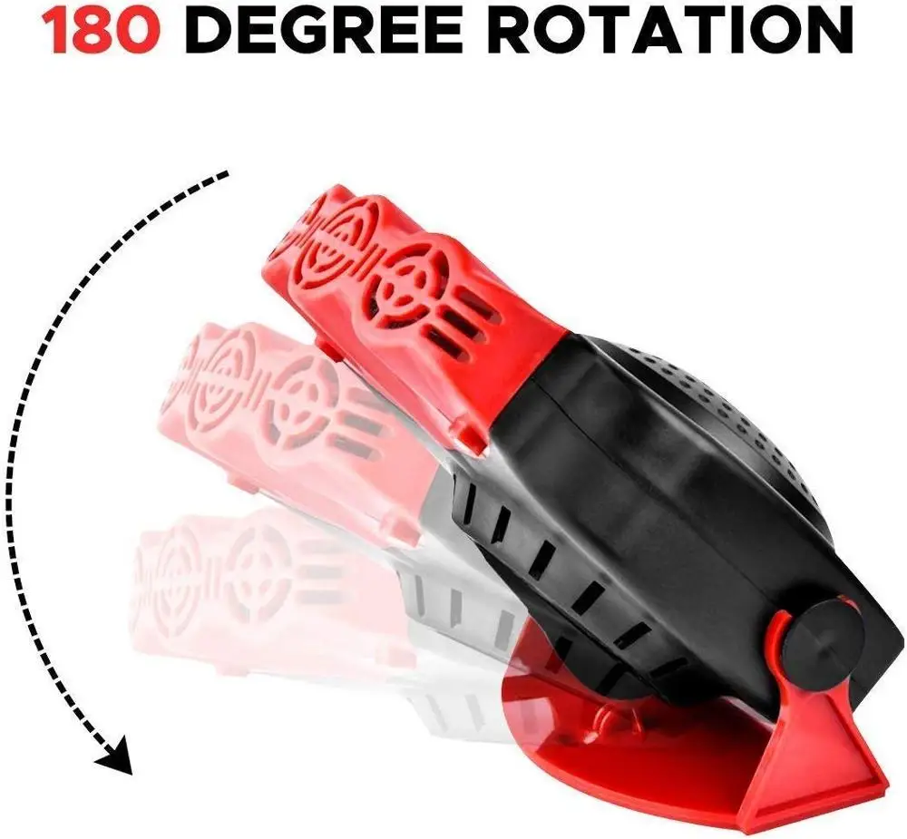 Car Defroster Car Heater, Windshield Defroster That Plugs into Cigarette Lighter Can Heat Rapidly in 30 Seconds