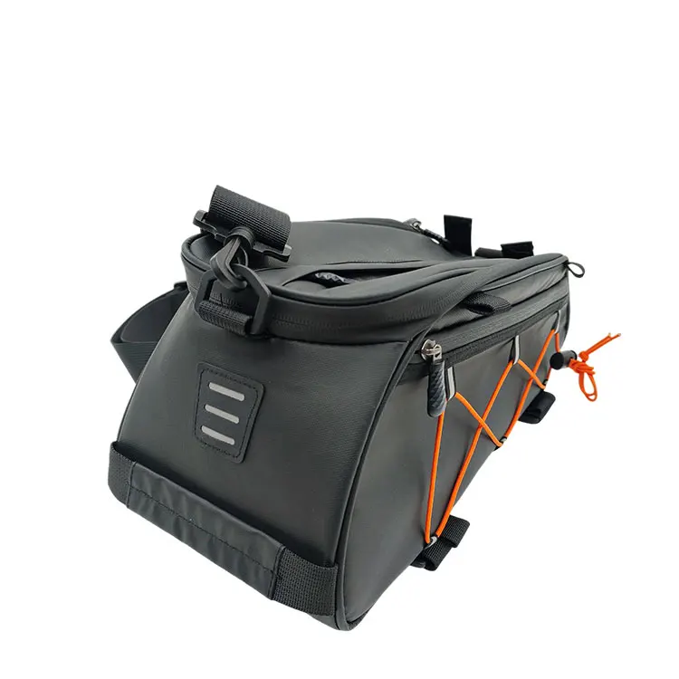 Factory Custom High-quality Waterproof bicycle Bags & Boxes cycling Bike Seat Cargo Trunk Bag Rear Carrier Bicycle Pannier Bag