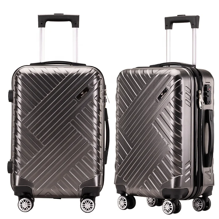 Factory Cheap Price ABS+PC trolley suitcase 3 Pcs carry on luggage set