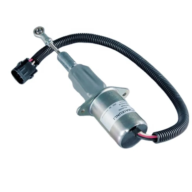 Machinery parts solenoid 3934174 SA-4697-12 12V fuel stop Shut Off Solenoid Valve For Cummins 5.9L Engine