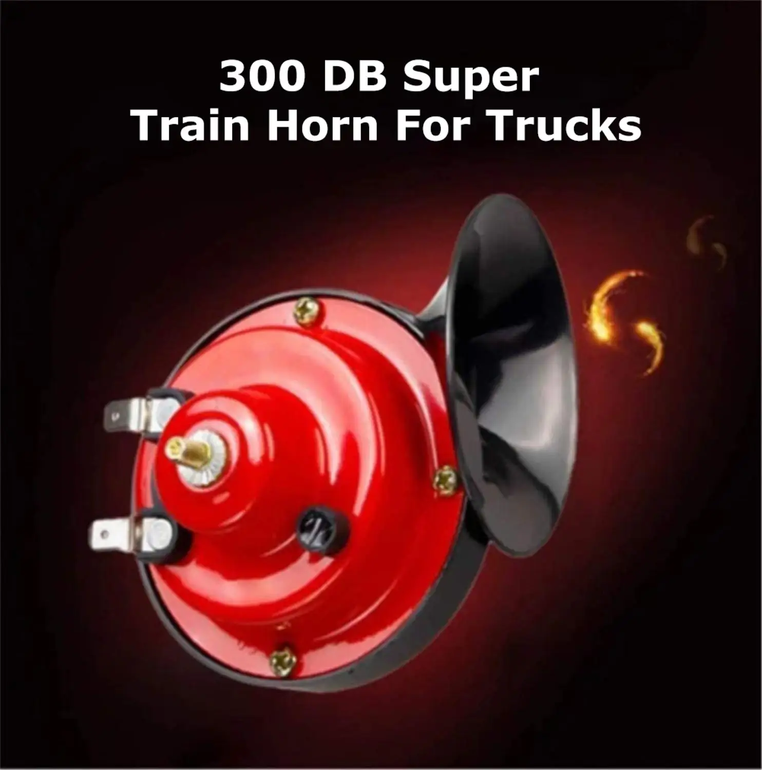 RTS Wholesaler Supplier Super 300 DB Train Horn for Trucks Car Styling 12V Electric Snail Horn Air Horn Raging Sound